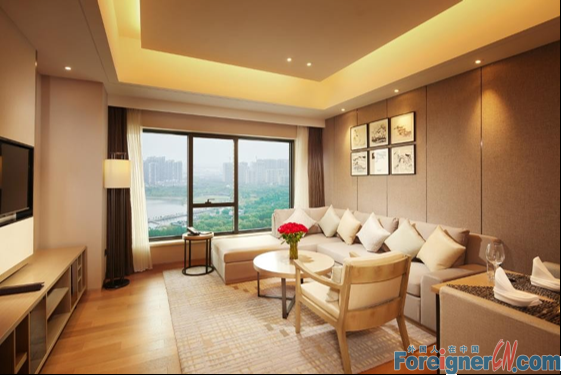 Luxury! ! ! Hilton Hotel in Suzhou/Serviced Apartments in SIP Suzhou/1 bedroom and 1bathroom / Swimming pool indoor /Subway Station 