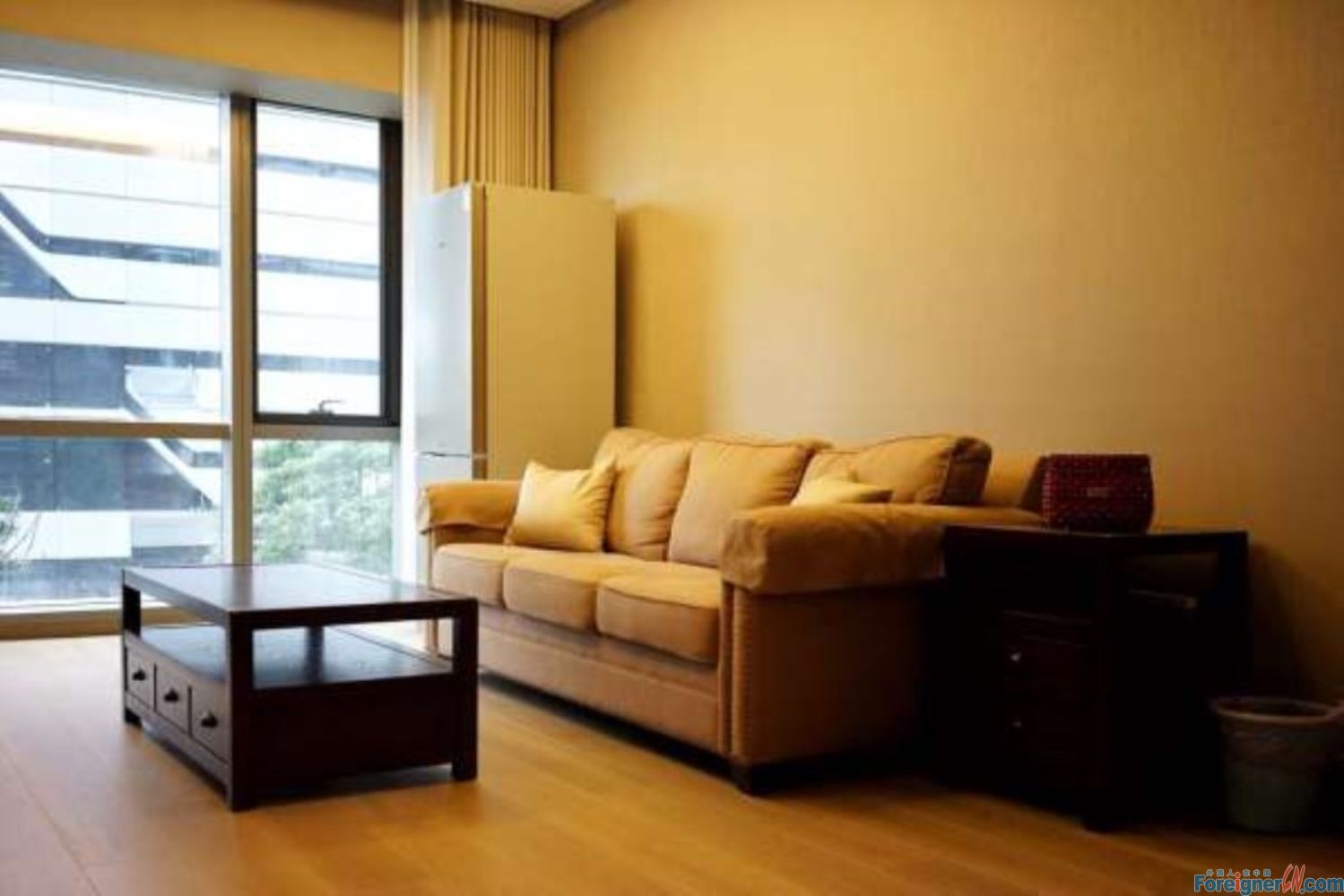 Luxurious!!! HLCC Apartment rent in suzhou /2 rooms and 1 bathroom/ furnished,central AC/ floor heating/ built-in oven  /SIP/Times Square