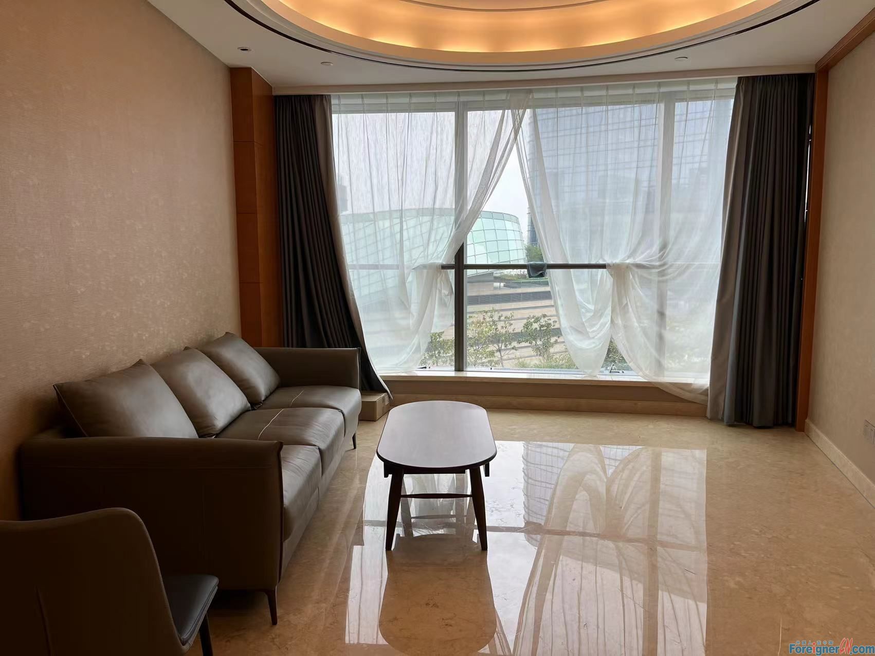 Stunning!!Suzhou Center No.9 apartment in SIP/2 bedrooms and 2 bathroom/Central AC、floor heating/close to Suzhou Center shopping mall/ Xinghai Square mall/Station nearby