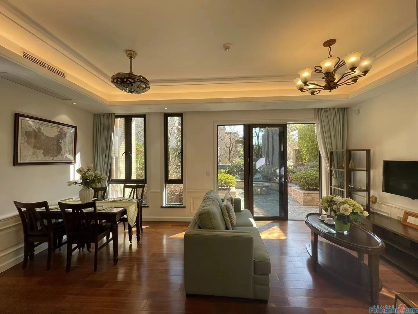 Beautiful！！Amazing house to rent in Suzhou/around Yangcheng Lake view/2 bedrooms and 1bath/ Fully furnished/Comfortable rooms/ 