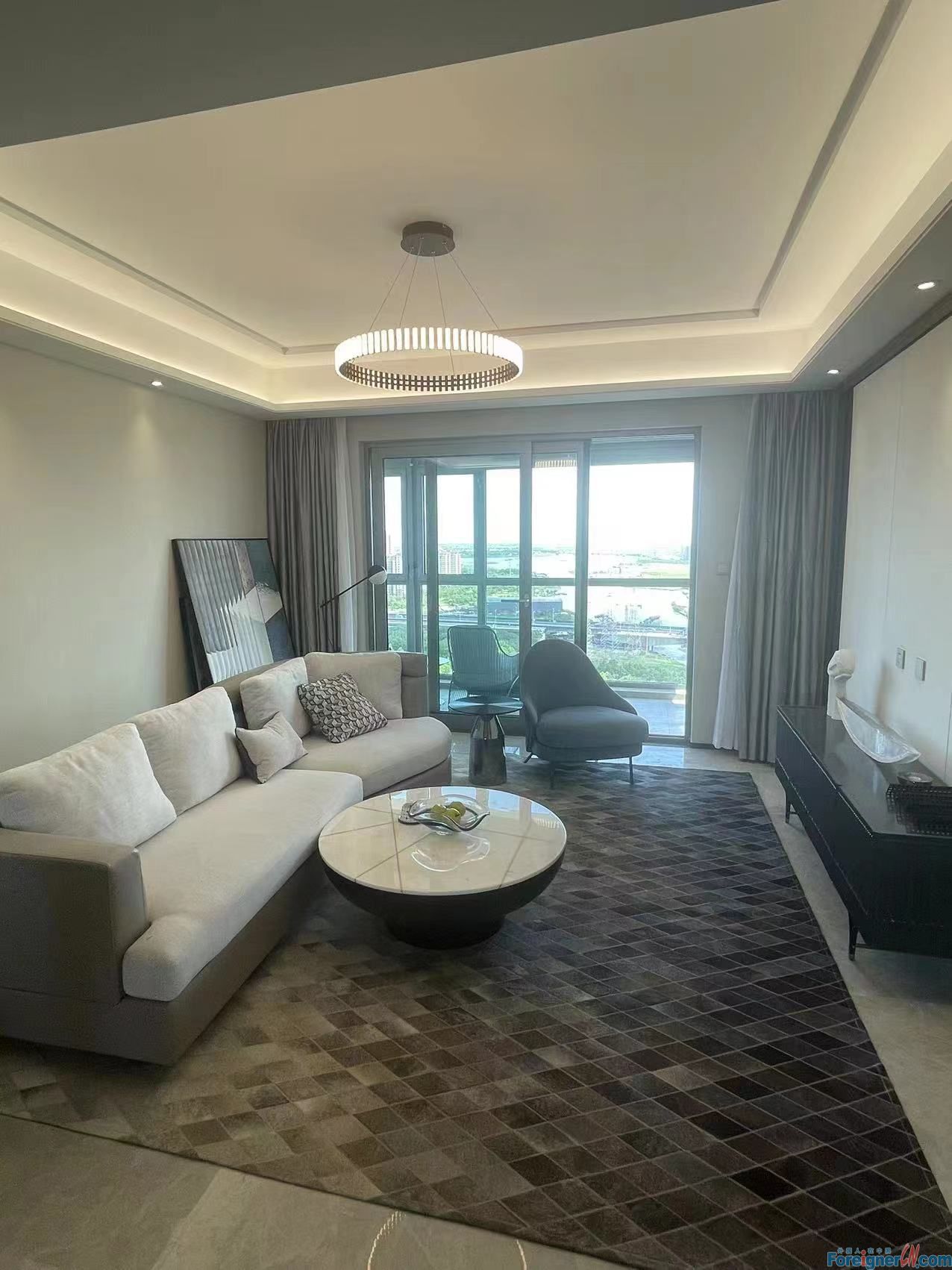 Excellent！！！Brand new house rent in Suzhou /4bedrooms 2 baths rent/ Suzhou/Central AC ,Bathtub,floor heating,Fully Furnished/close to XJTLU/Dushu Lake, Suzhou University and subway line 2