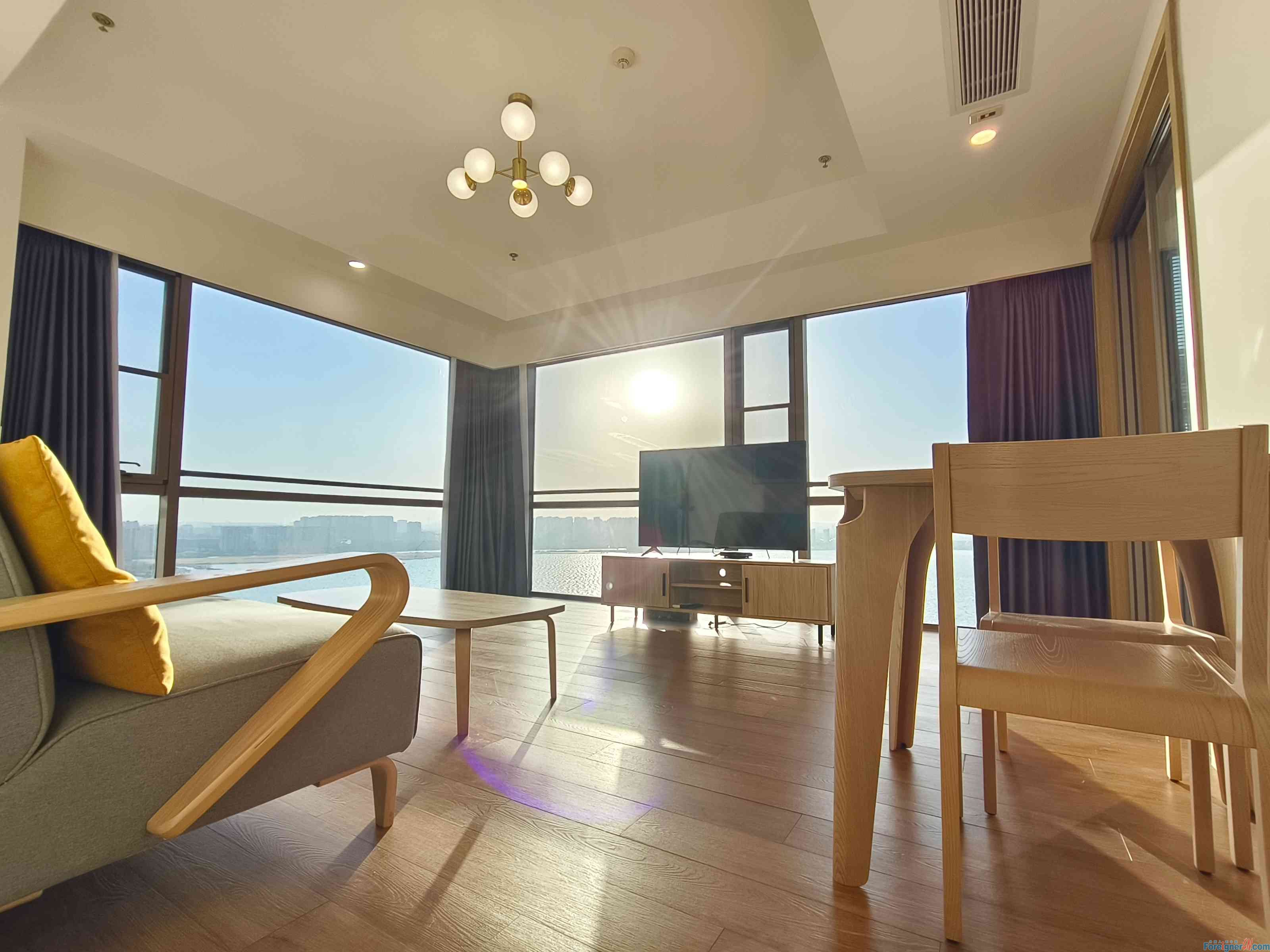 Great！！！Xiyuege apartment，77sqm，1room,1bath,clean, well-kept, spacious, large kitchen, modern, bright, luxurious