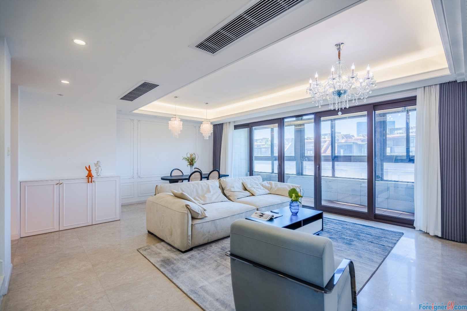 Great!!! apartment, Royal Park Mansion, 4 bedrooms and 2 bathrooms, brand new flat, in Wuzhong district 
