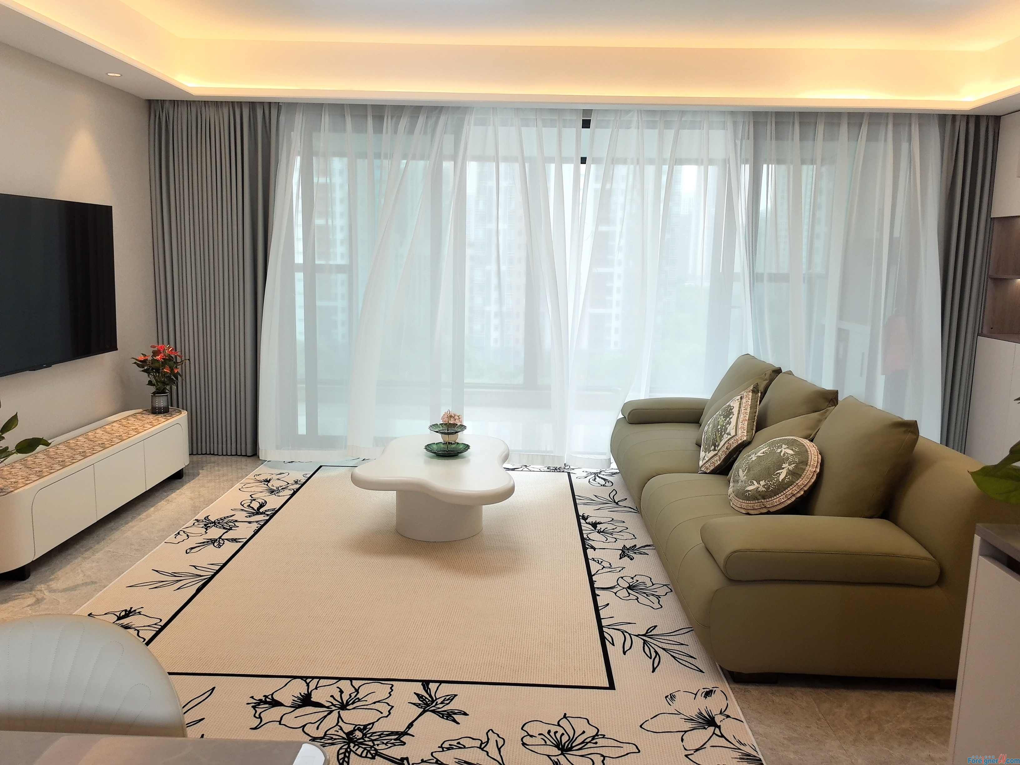 Wonderful！！！THE YIHE VIEW，3rooms , 2baths，143sqm，Great, Gorgeous, Luxurious， Fantastic,excellent, nice