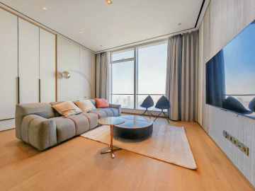 High-End！IFS Sky Residence apartment to rent in SIP/High Floor/ central AC,lots of light room/Nearby Jinji Lake and Moon habor,Shin Kong Palaz/Time Square,Subway line 1