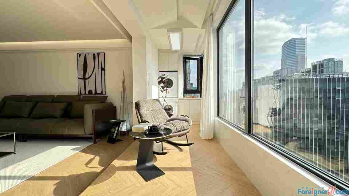 Spacious! Open large kitchen!Consul Garden apartment rent in Changning shanghai 