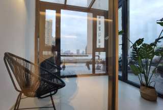 Huge terrace！！Rooftop apartment rent in South Tibet Road, Laoximen, Huangpu District Shanghai 