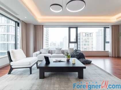 Luxury high-rise Compound ！Hysun apartment rent in Huangpu Shanghai