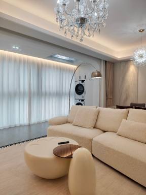 First time rent !! real estate in suzhou /Modern Apartment rent in Suzhou/Xiangcheng area/ apartment for expats /3rooms /2 baths/Family friendly/ Floor heating /dryer/Minimalist style / Central AC/comfortable rooms