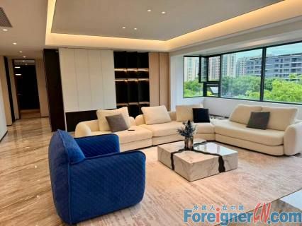 Brand new !! Suzhou expats housing/Apartment rental in Suzhou/long-term apartment rent in suzhou /4rooms/Modern/Built-in Oven/Dishwasher/Brand Asko  /Central AC/fully furnished /Close to DuShu Lake/XJTLU/Metro/Shopping mall nearby