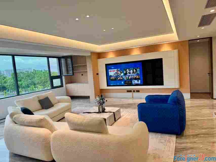 Brand new !! Suzhou expats housing/Apartment rental in Suzhou/long-term apartment rent in suzhou /4rooms/Modern/Built-in Oven/Dishwasher/Brand Asko  /Central AC/fully furnished /Close to DuShu Lake/XJTLU/Metro/Shopping mall nearby
