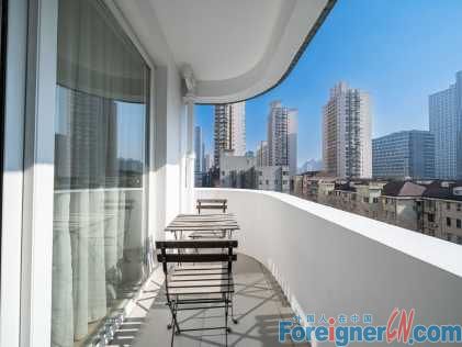 Chic urban lifestyle! Fuxing Garden apartment for rent in Shanghai (Xintiandi)