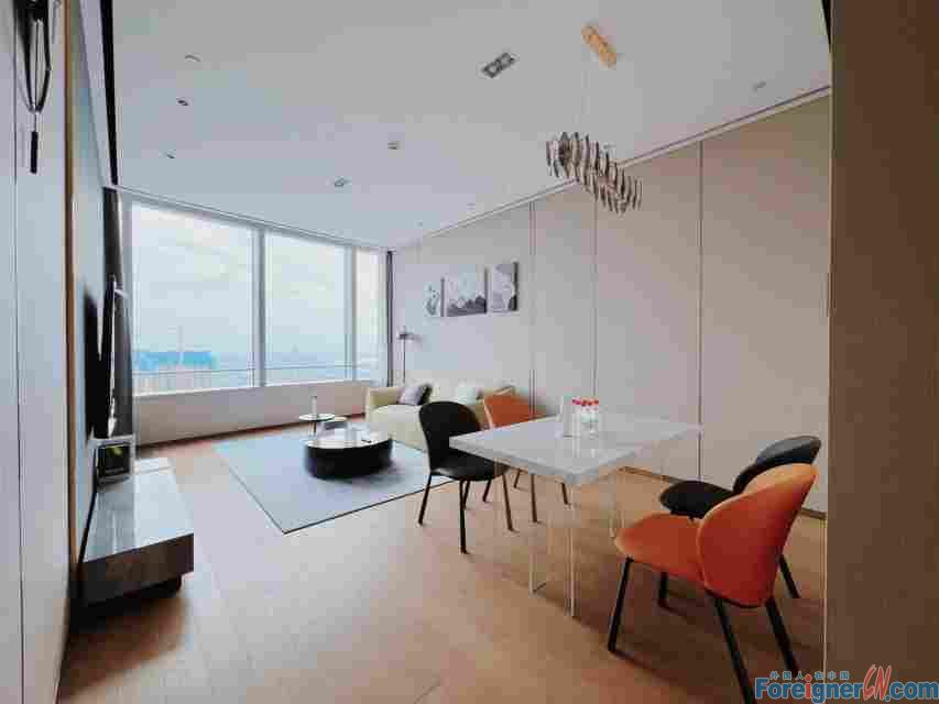 Fabulous!!! IFS Sky Residence Apartment available for rent in SIP Suzhou/Suzhou expats housing /central AC/Floor heating/Open plan kitchen /modern /Close to Suzhou Center & jinji Lake /Times SquareSquare/Shinkong Place /Next to subway station line 1& 8 